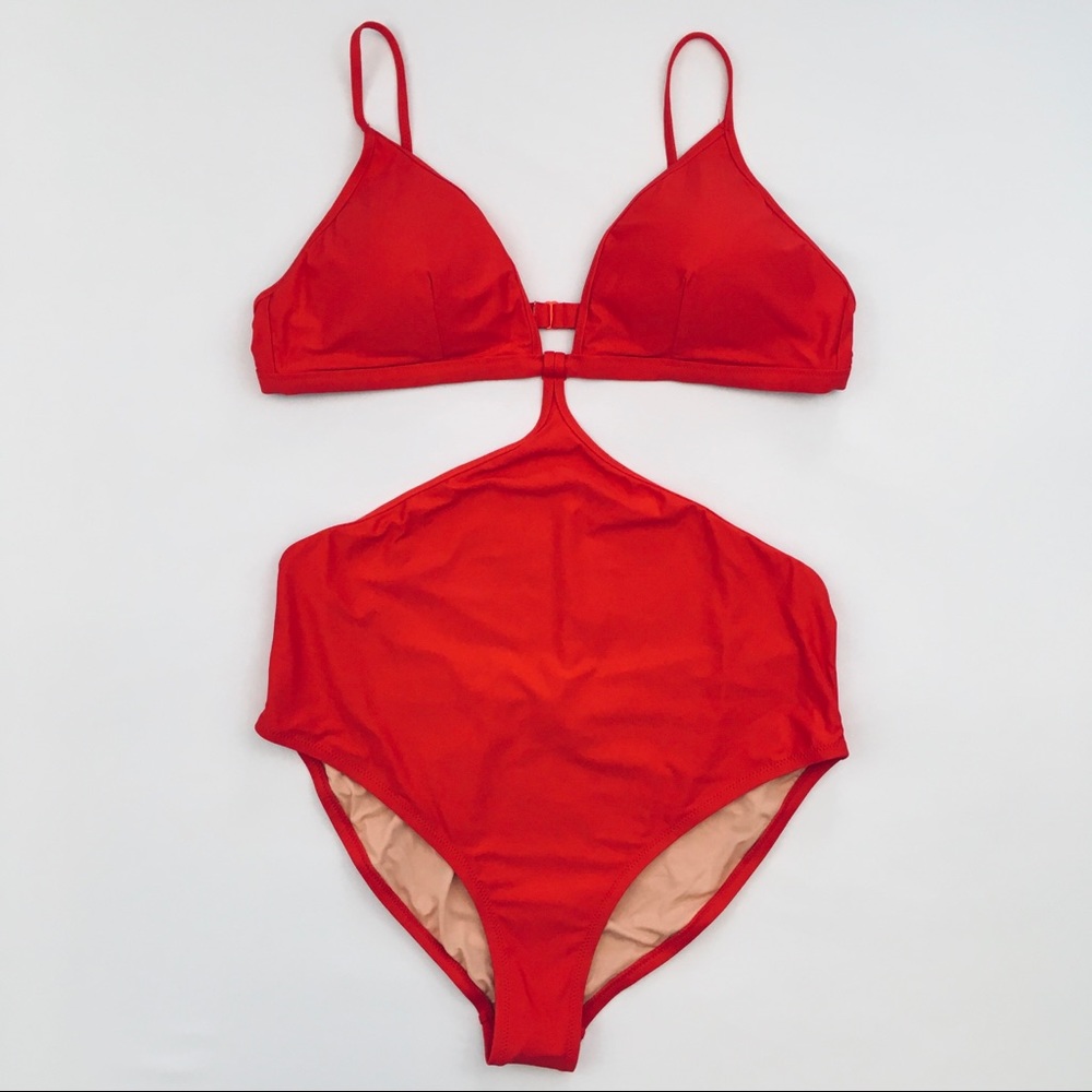J.Crew Cutout One-Piece Swimsuit